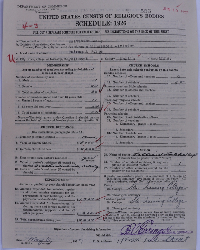 Scan of Salvation Army: 553