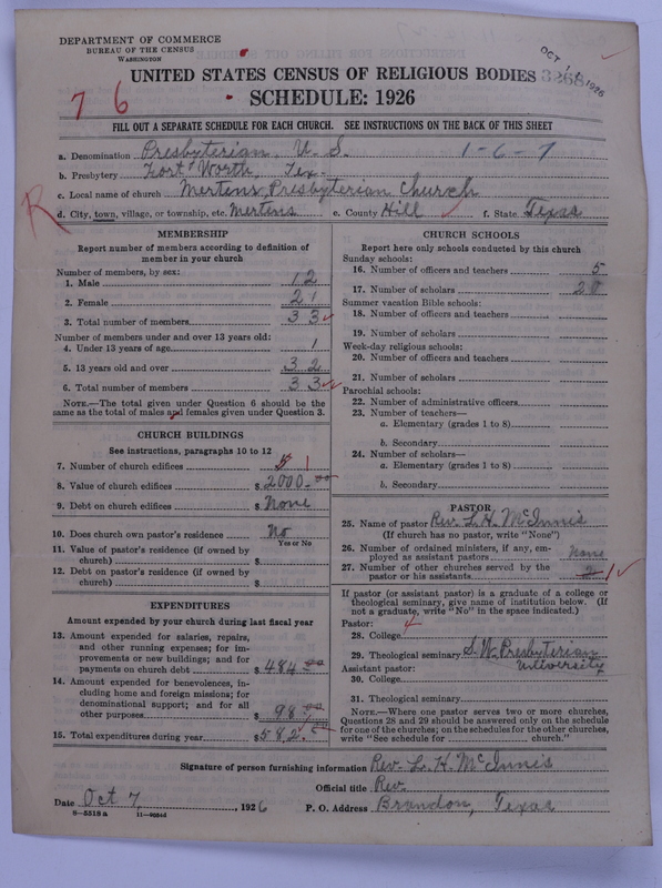 Scan of Presbyterian Church in the United States: 3268