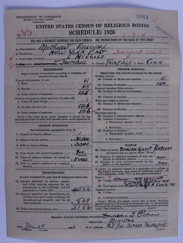 Scan of Methodist Episcopal Church: 1011