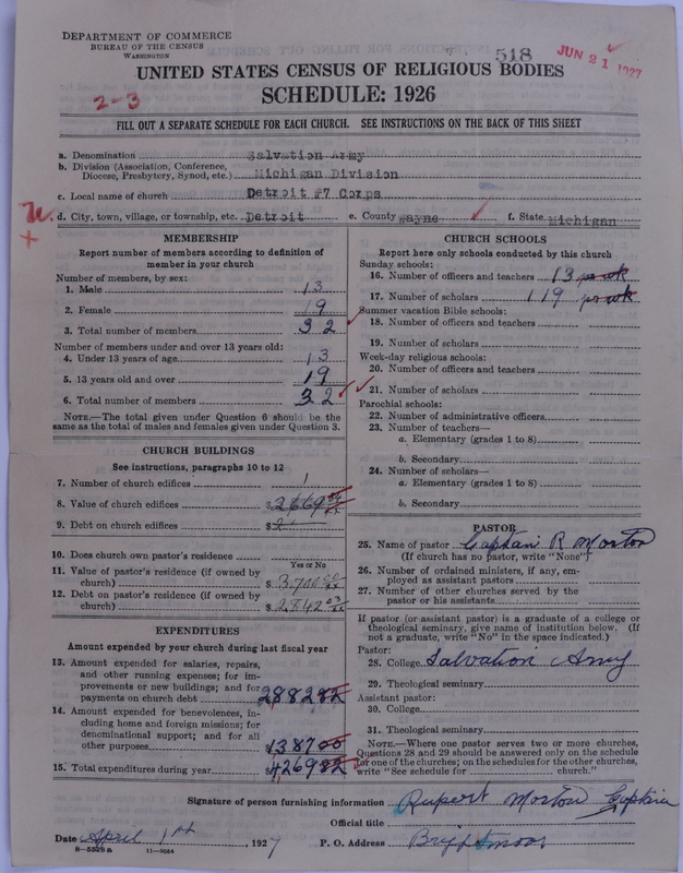 Scan of Salvation Army: 518