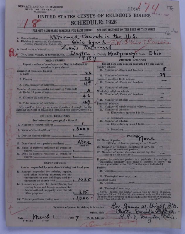 Scan of Reformed Church in the United States: 1090