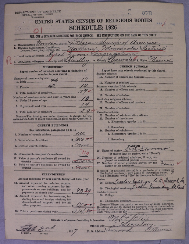 Scan of Norwegian Lutheran Church of America: 573