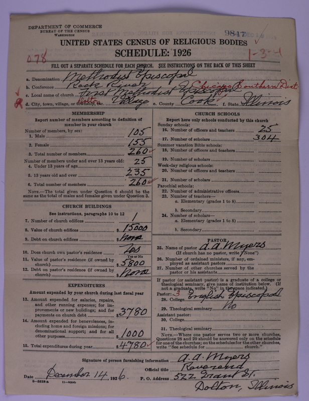 Scan of Methodist Episcopal Church: 9847