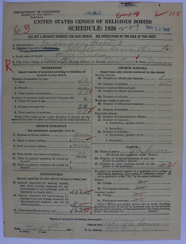 Scan of Landmark Baptist of America: 108