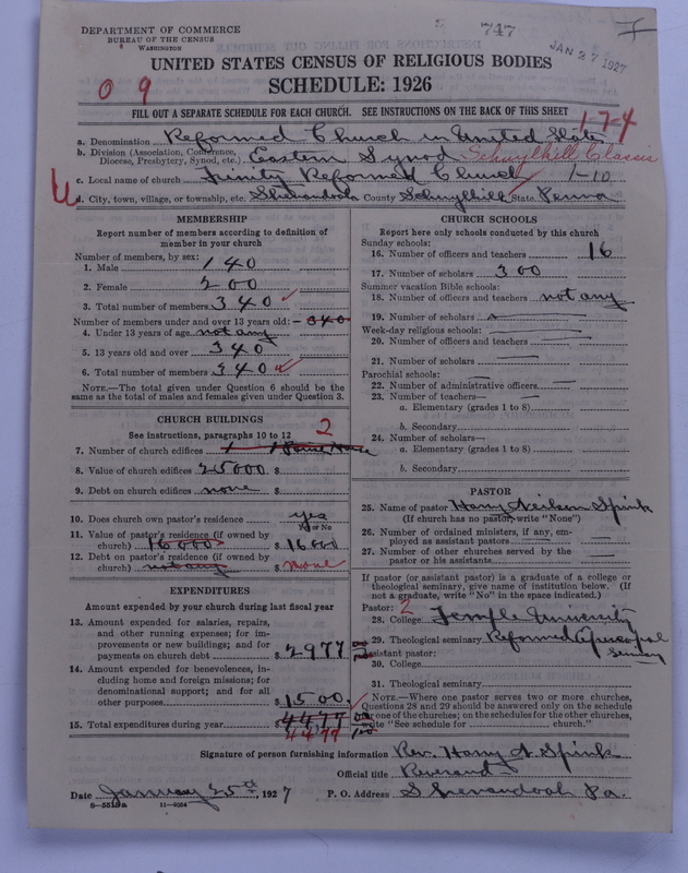 Scan of Reformed Church in the United States: 747