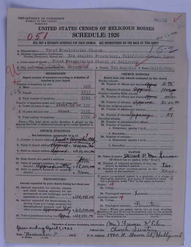 Scan of Presbyterian Church in the United States of America: 8652