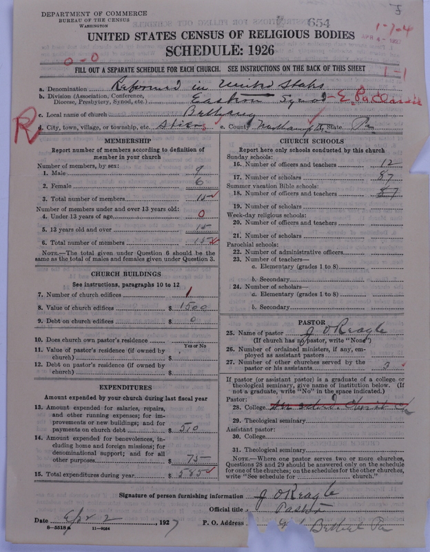 Scan of Reformed Church in the United States: 654