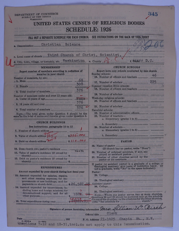Scan of Church of Christ, Scientist: 345