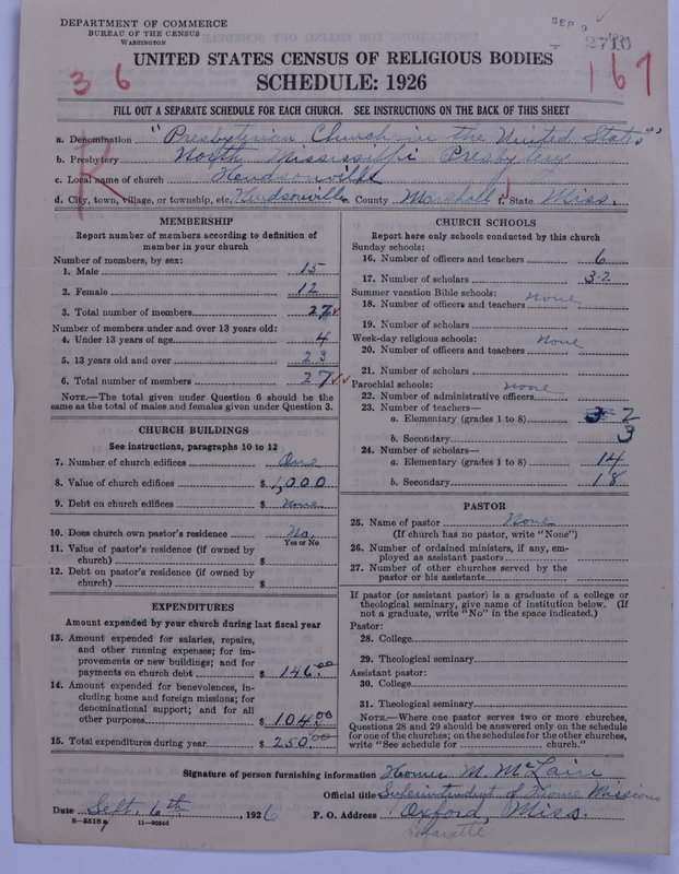 Scan of Presbyterian Church in the United States: 2710