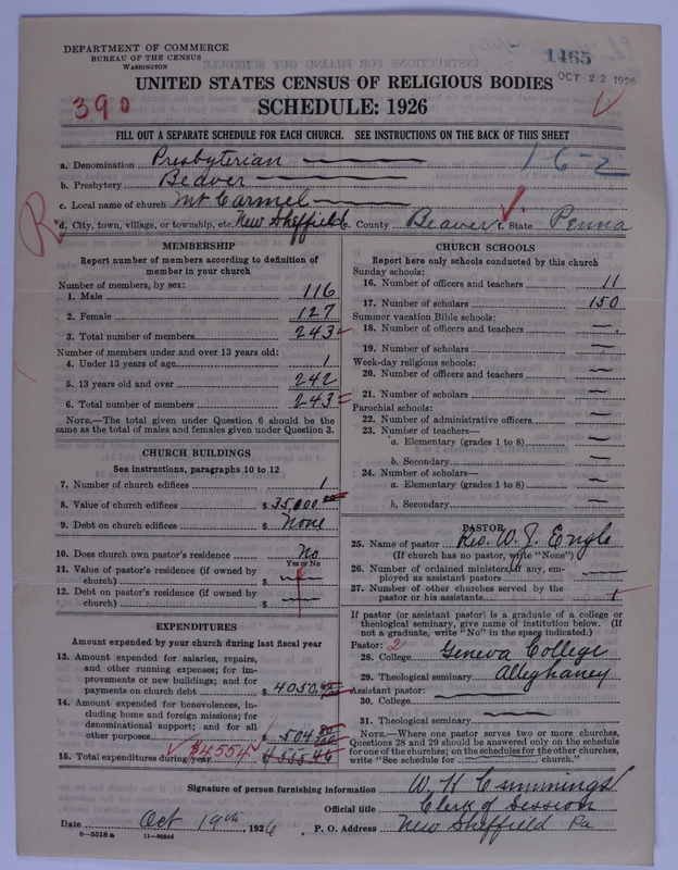 Scan of Presbyterian Church in the United States of America: 1465