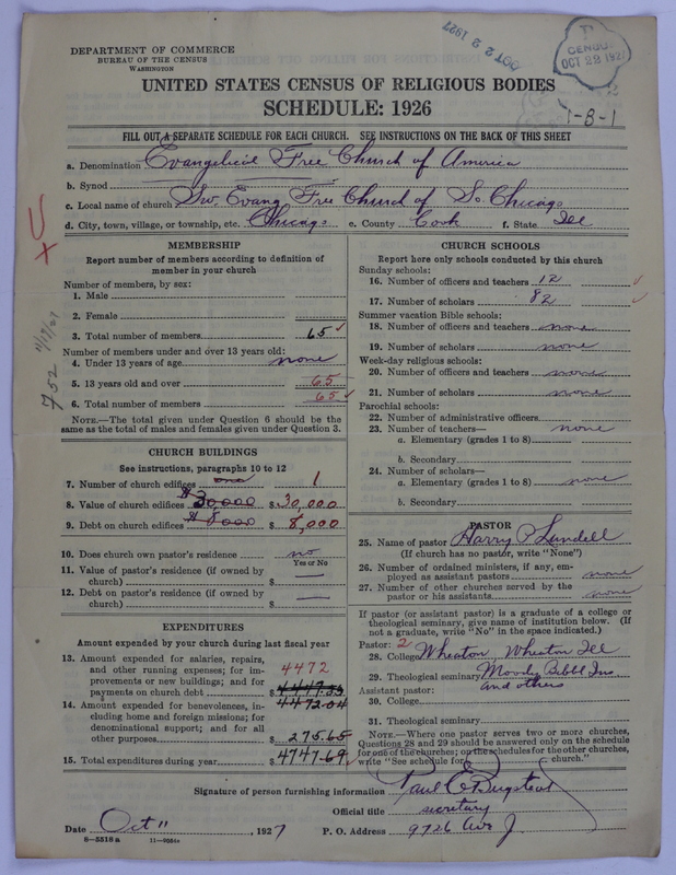 Scan of Swedish Evangelical Free Church of the United States of America: 2