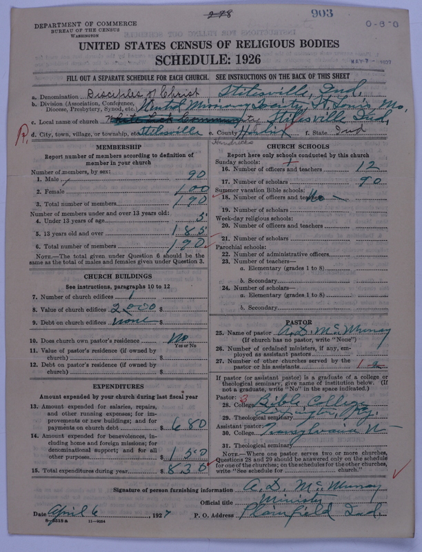 Scan of Disciples of Christ: 903