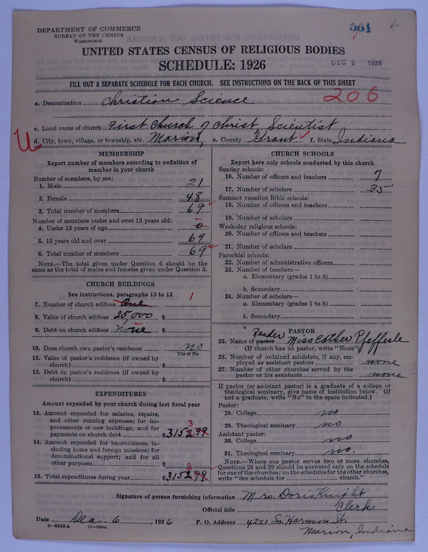 Scan of Church of Christ, Scientist: 561