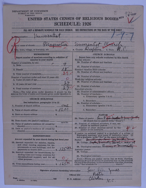 Scan of Universalist Church: 425