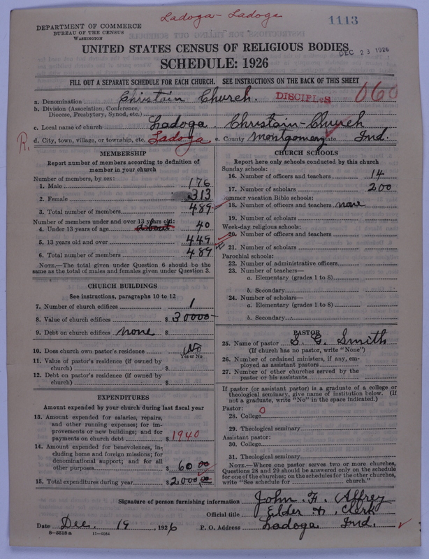 Scan of Disciples of Christ: 1113