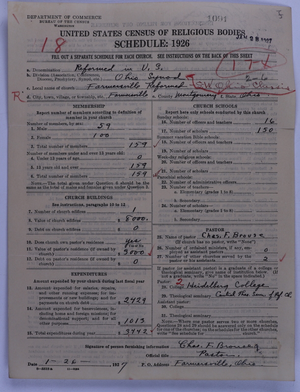 Scan of Reformed Church in the United States: 1091