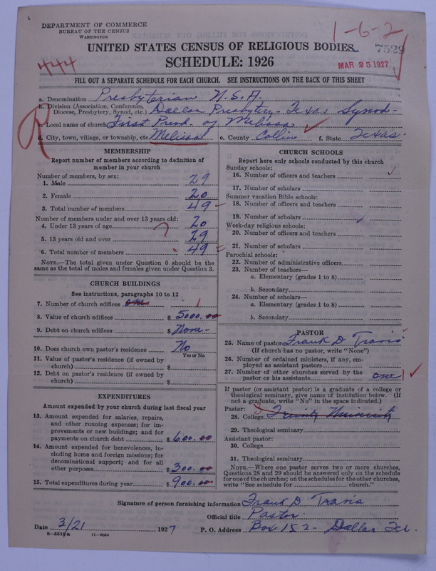 Scan of Presbyterian Church in the United States: 7529