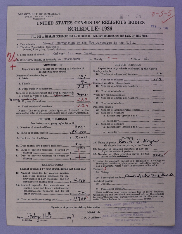 Scan of General Convention of the New Jerusalem in the United States of America: 61