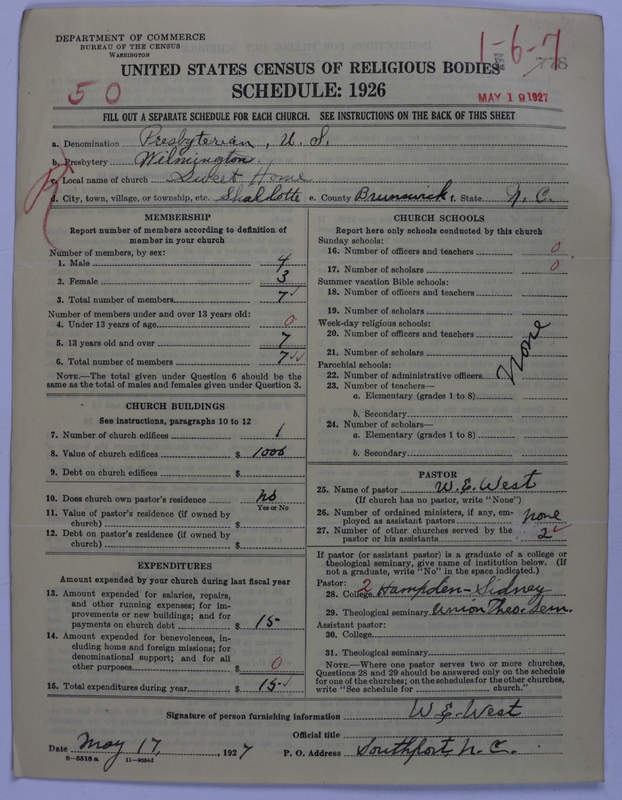Scan of Presbyterian Church in the United States: 778