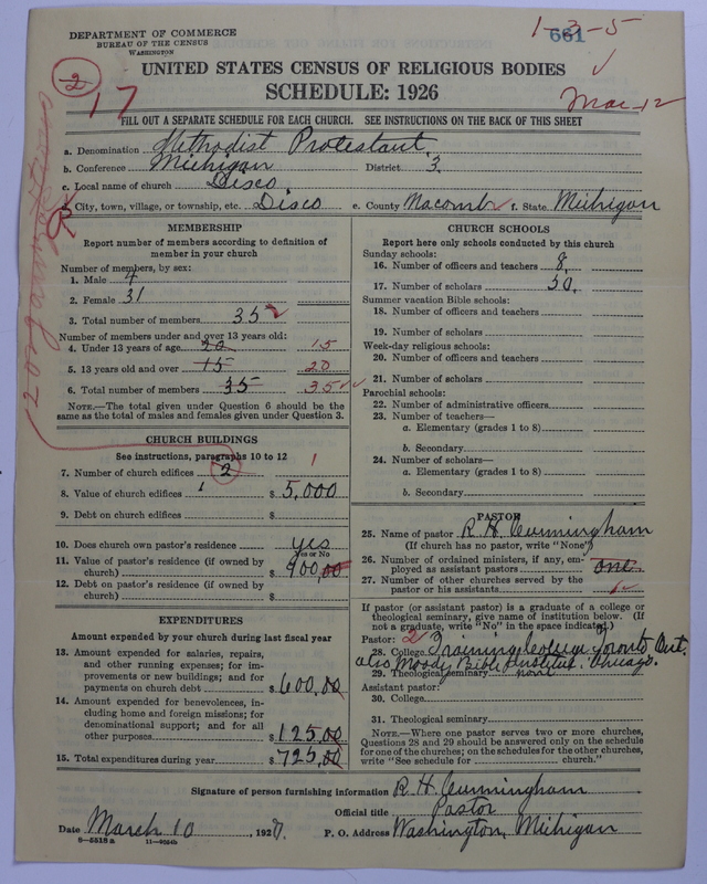 Scan of Methodist Protestant Church: 661