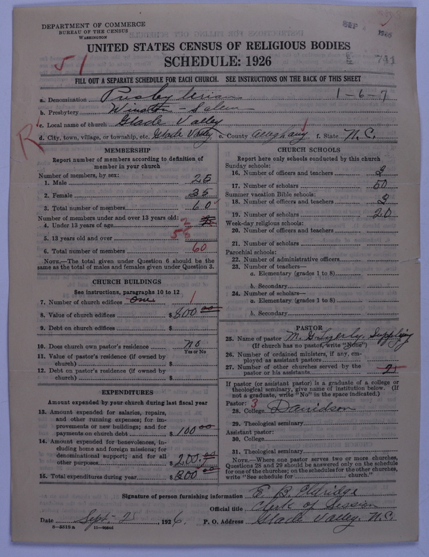 Scan of Presbyterian Church in the United States: 741