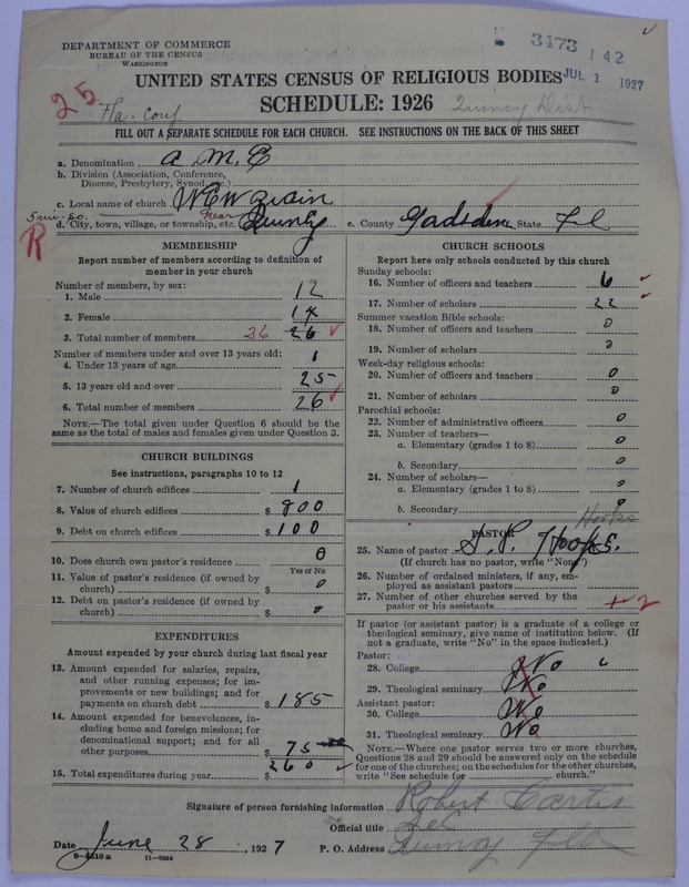 Scan of African Methodist Episcopal Church: 3473