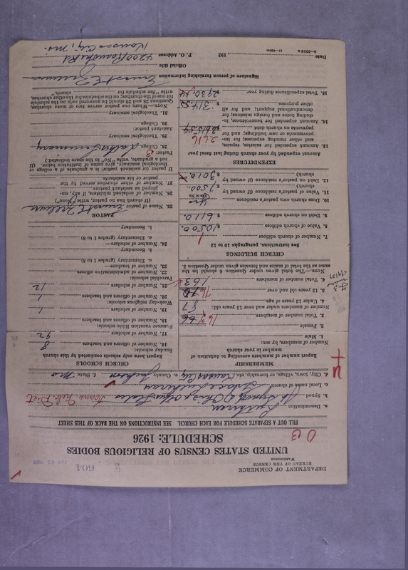 Scan of Synod of the Reformed Presbyterian Church of North America: 604