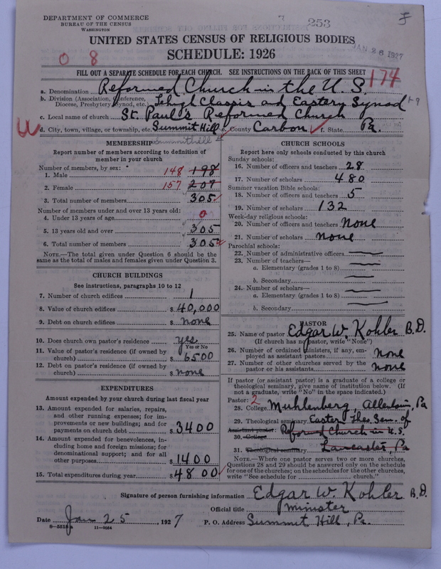 Scan of Reformed Church in the United States: 253