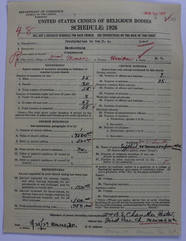 Scan of Presbyterian Church in the United States: 1259