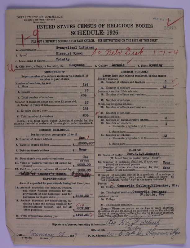 Scan of Evangelical Lutheran Synodical Conference of America: Evangelical Lutheran Synod of Missouri, Ohio, and Other States: 3565