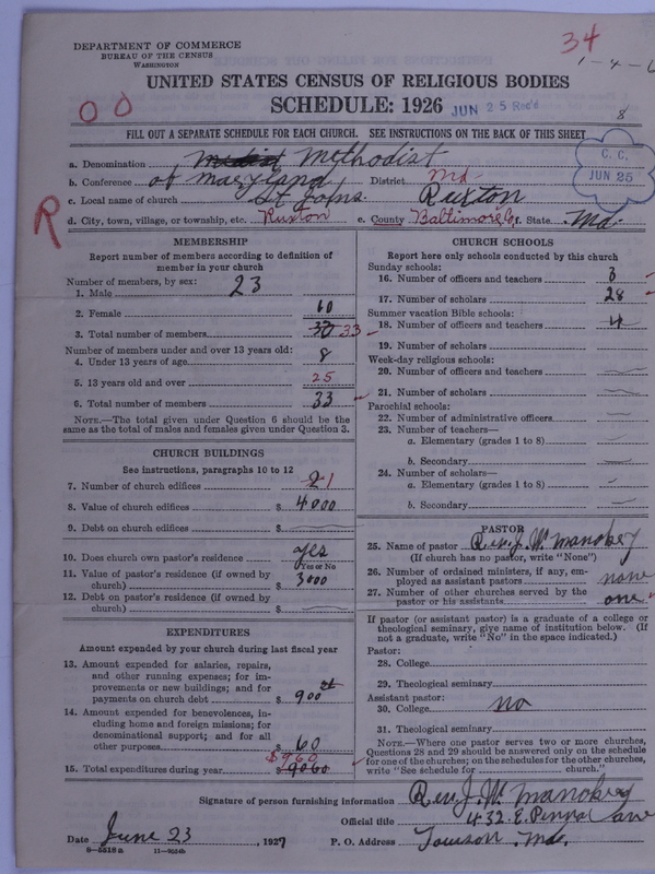 Scan of African Union Methodist Protestant Church: 34