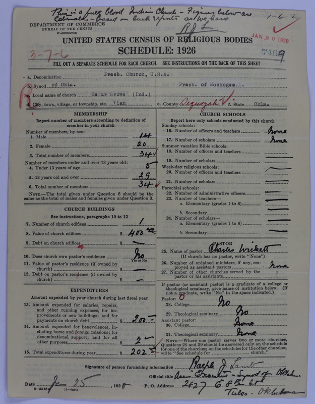Scan of Presbyterian Church in the United States of America: 7469