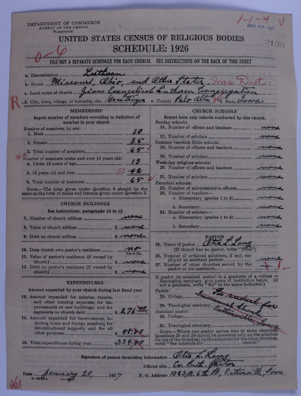 Scan of Evangelical Lutheran Synodical Conference of America: Evangelical Lutheran Synod of Missouri, Ohio, and Other States: 2135