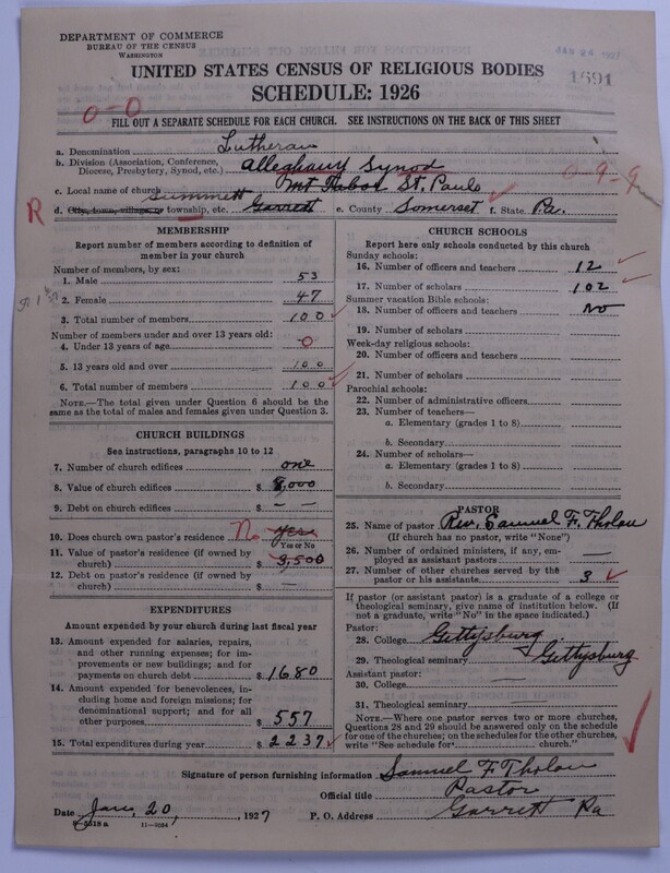 Scan of United Lutheran Church in America: 1691