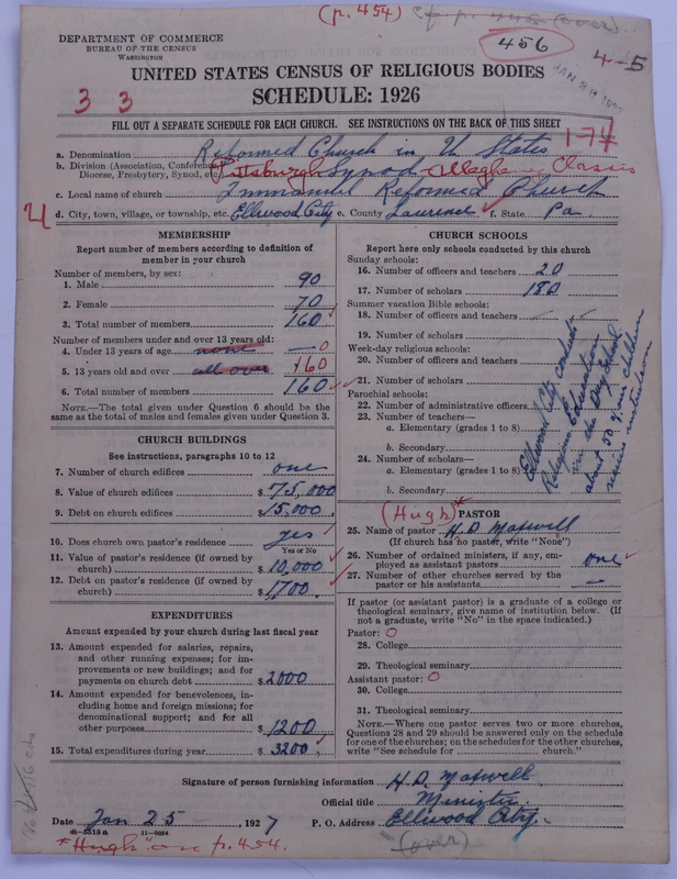 Scan of Reformed Church in the United States: 456