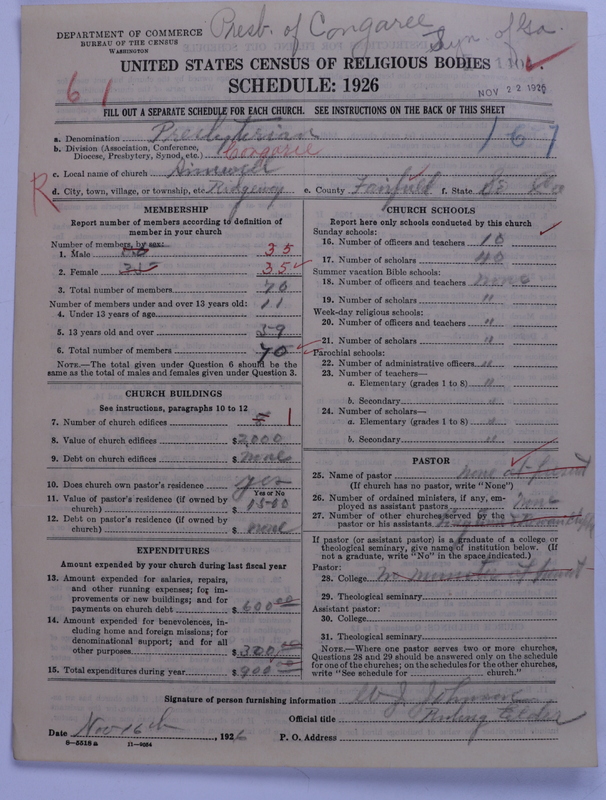 Scan of Presbyterian Church in the United States: 1404