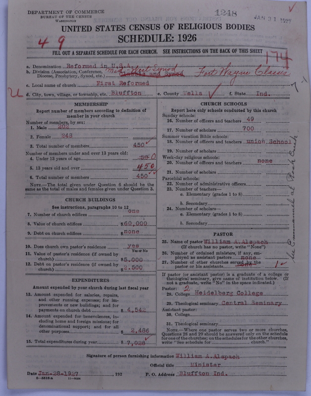 Scan of Reformed Church in the United States: 1248