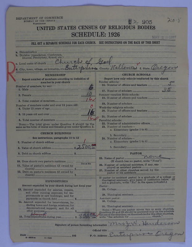 Scan of Church of God (Headquarters, Anderson, Ind.): 905