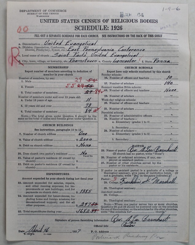 Scan of Evangelical Congregational Church: 64