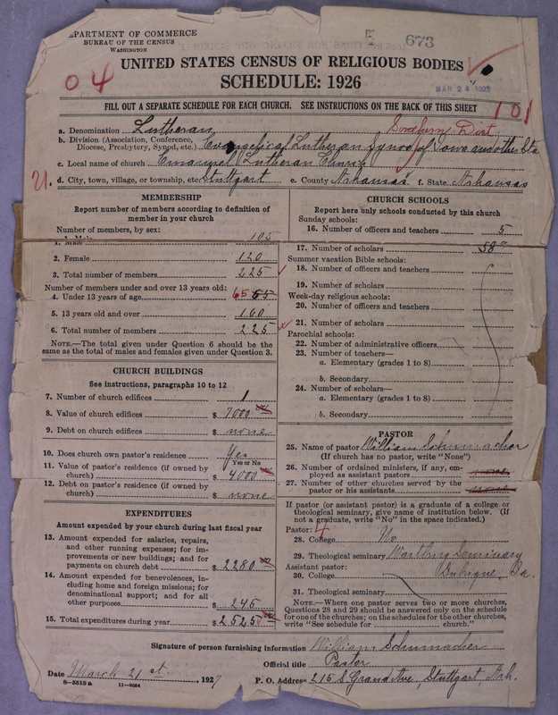 Scan of Evangelical Lutheran Synod of Iowa and Other States: 673