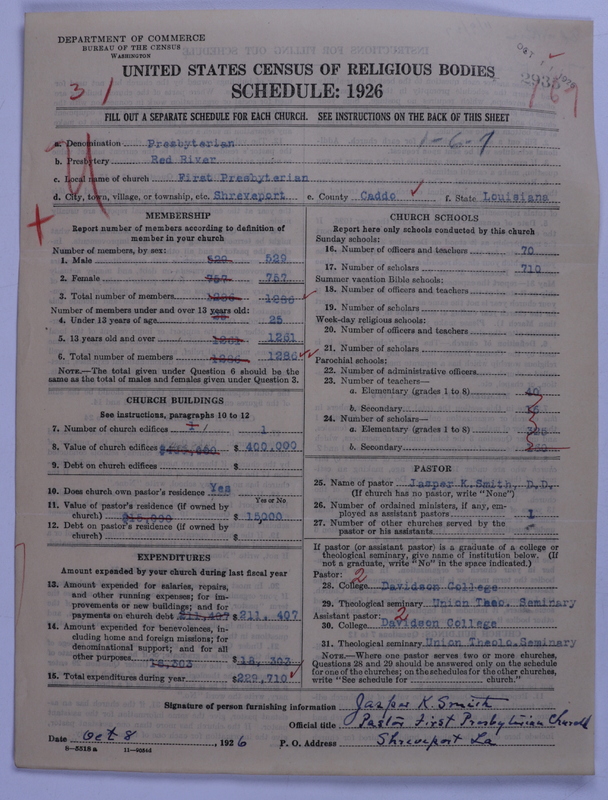 Scan of Presbyterian Church in the United States: 2935