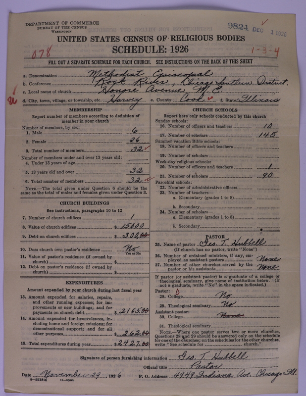 Scan of Methodist Episcopal Church: 9824