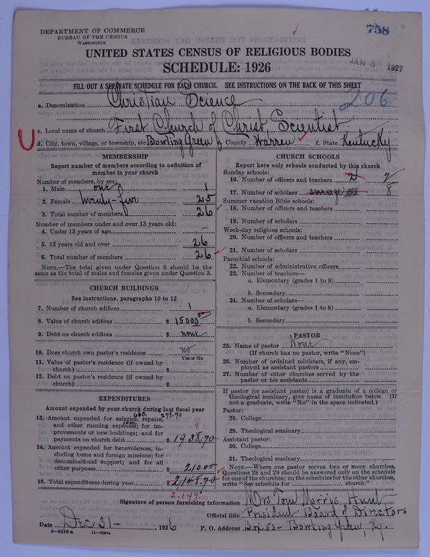 Scan of Church of Christ, Scientist: 758