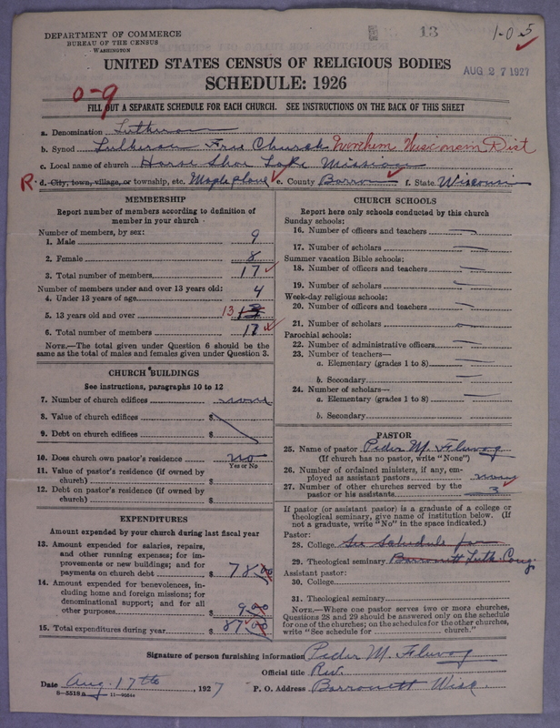 Scan of Lutheran Free Church: 13