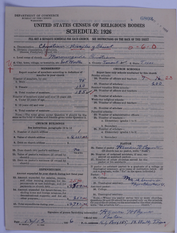Scan of Disciples of Christ: 6802