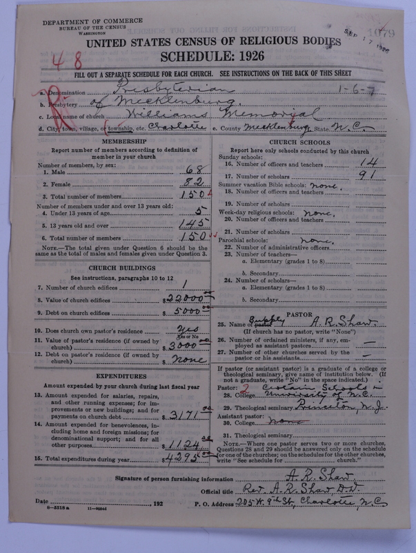 Scan of Presbyterian Church in the United States: 1079