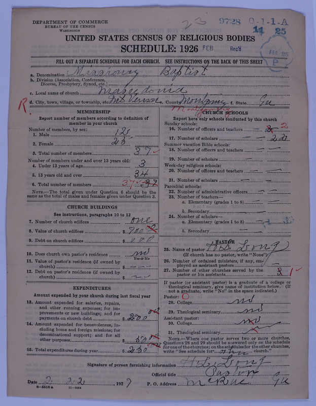 Scan of Negro Baptists: 9728