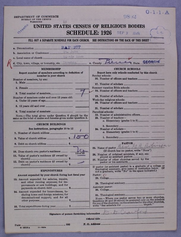 Scan of Negro Baptists: 9892
