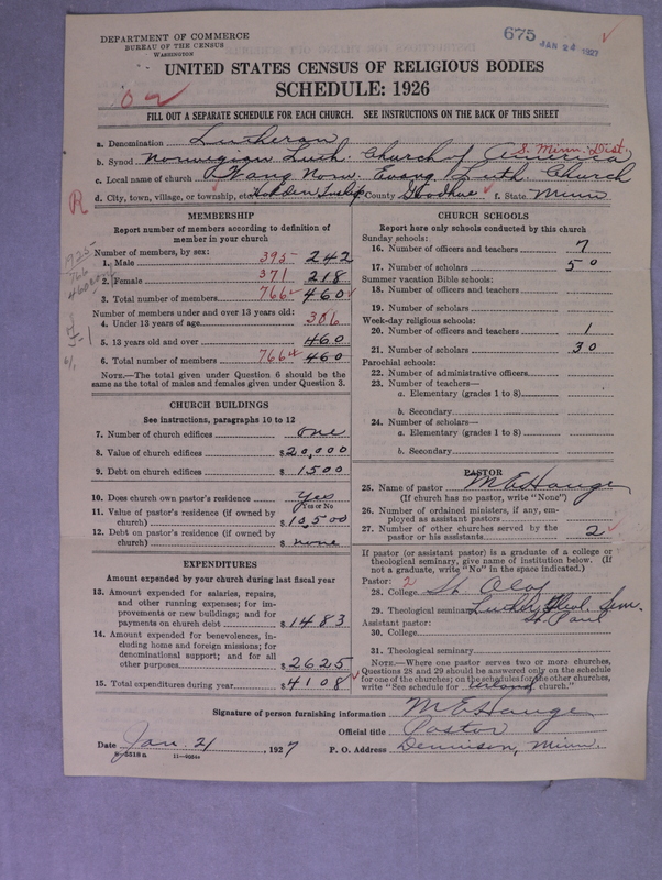 Scan of Norwegian Lutheran Church of America: 675