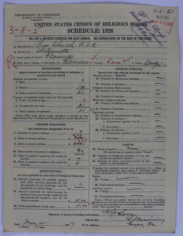 Scan of Presbyterian Church in the United States of America: 8488